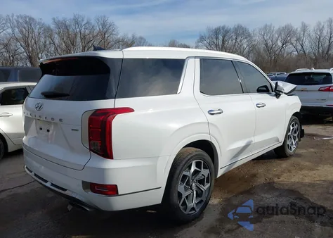2022 Hyundai Palisade Calligraphy z USA, uszkodzony, nr VIN KM8R7DHE4NU401699